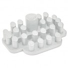 23-Piece Ring Clip Display Set in Pearl