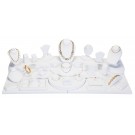 28-Piece Combination Jewelry Display Set in Pearl