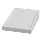 Chain Tray with 12 Hooks in Vienna White, 10" L x 15" W