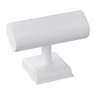 Couture T-Bar Displays in Vienna White, 6" W x 4.75" H