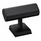 Couture T-Bar Displays in Carbon Black, 6" W x 4.75" H