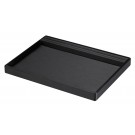 Couture Utility Trays w/Slot for Rings or Bangles in Carbon Black, 11.5" L x 9" W