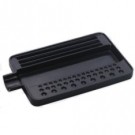 Grooved Sorting Trays in Black, 4" L x 2.5" W