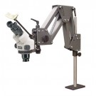 Meiji Microscope & Ring Light on GRS® Acrobat Stand