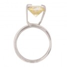 Solitaire Display Ring - White 