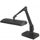 Dazor® Lumilus LED Desk-Base Task Lamp (31" Modern Arm, Black)