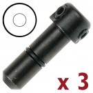 GRS 004-854 QC Holders For 3/32" Round, Pk/3