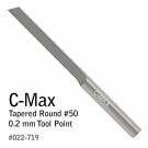 GRS 022-680 C-Max Carbide Graver Tapered Round #50 0.2 MM