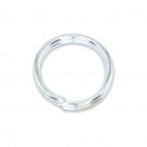 Split Ring - Silver Plated 22 pcs
