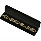 "Verona" Medium Bracelet Box in Black Velvet