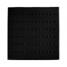 36-Slot Econo-Foam Ring Inserts for Full-Size Utility Trays in Black, 7" L x 7.5" W
