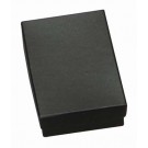 Cotton-Filled Gift Box in Matte Black, 2.13 x 1.63 x 1