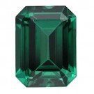 Emerald Cut Synthetic Emerald