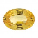 Oval Synthetic Yellow Topaz