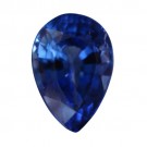 Pear Shape Synthetic Sapphire