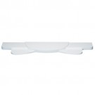 5-Pc Expanding Risers - White Leather