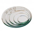 5-Piece Set of Oval Beveled Mirrors, 2 - 8" W
