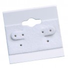 2" x 2" Hang Cards - White