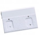 1.5" x 1" Clip Hang Cards - White
