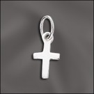 Sterling Silver Charm - Solid Cross