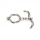 Sterling Silver 13mm Toggle Clasp