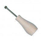Wood Spindle with Screw Top