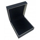 "Stealth" Pendant + Earring Set Box in Matte Black