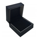 "Stealth" Stud Earring Box in Matte Black