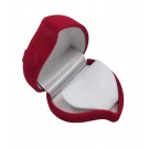 "Occasions" Valentine's Day Stud Earring Box in Red Velvet