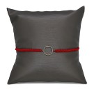 3 x 3 Inch Bangle or Watch Pillows in Steel Gray, 3" L x 3" W