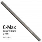 GRS 022-612 C-Max Carbide Round Step Graver 2 MM Square
