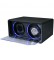 Diplomat "Economy" Double Watch Winder in Black Leatherette