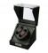 Diplomat "Gothica" Double Watch Winder in Bold Black & Red