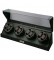 Diplomat "Gothica" 8-Watch Winder in Bold Black & Red