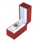 "Designer" Bangle Box in Coral & Diamond (2-Pc. Packer)