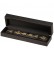 "Moderna" Bracelet Box in Piano Black & Charcoal Gray