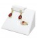 Mini Ring + Earring Set Combination Displays in Pearl, 3.75" L x 2.5" W
