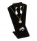 Jewelry Set Combination Display Forms in Jet, 3.5" L x 2.75" W