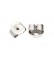 4.75 x 4.10mm Friction Earring Back Extra-Light & Small