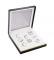 Set of 8 Extra-Large Fancy White Genuine Cubic Zirconia in Case (700 Ct. Weight)