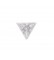 AAA Rated Triangle Cubic Zirconia