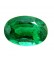 Oval Synthetic Emerald