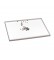 Extra-Large Sorting Trays in White, 12" L x 8" W
