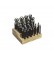 24 Pieces Dapping Punch Set 7/64"-1"