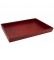 Stackable Full-Size Utility Trays in Mahogany, 14.75" L x 8.25" W