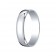 14k White Gold Comfort Fit Band 5 mm